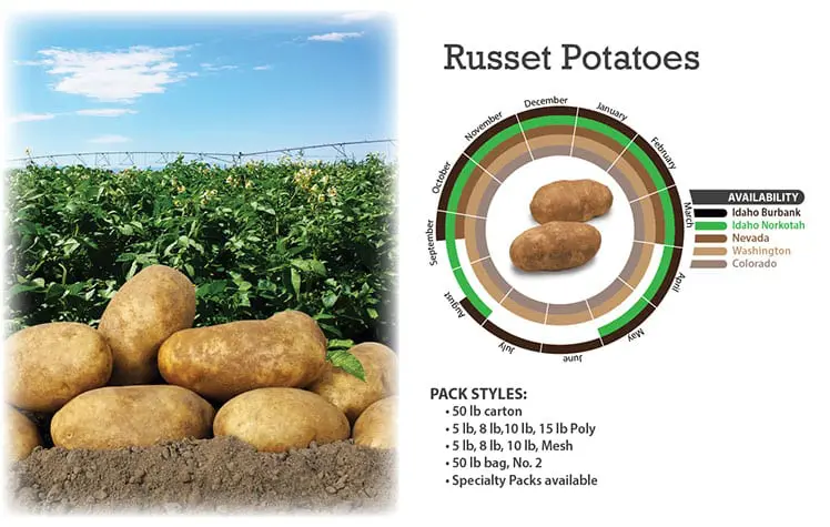 Eagle Eye Produce Russet Potatoes