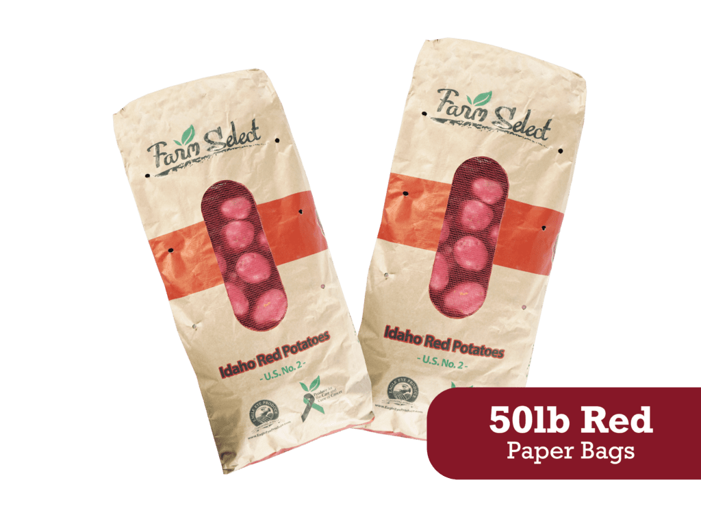 Eagle Eye Produce 50 Lb Idaho Red Potatoes Paper Bags