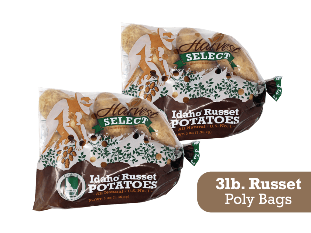 Eagle Eye Produce Harvest Select 3 lb Russet Poly Bags