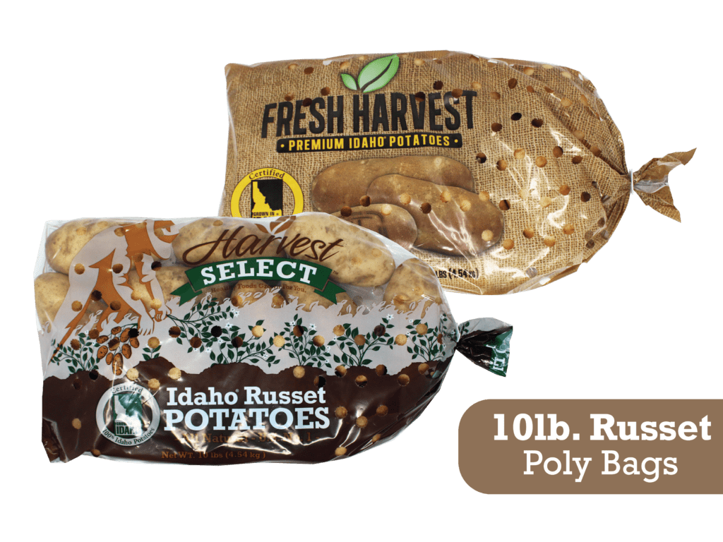 Eagle Eye Produce Fresh Harvest Premium Idaho Potatoes 10 lb Russet Poly Bags