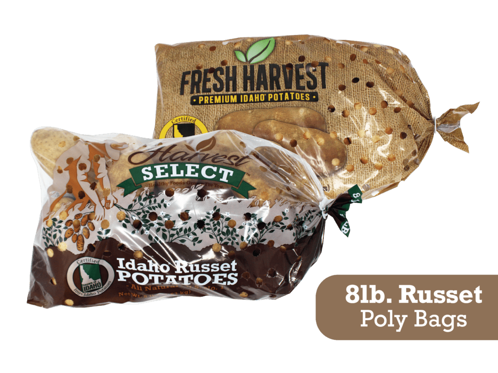 Eagle Eye Produce Fresh Harvest Premium Idaho Potatoes 8 lb Russet Poly Bags