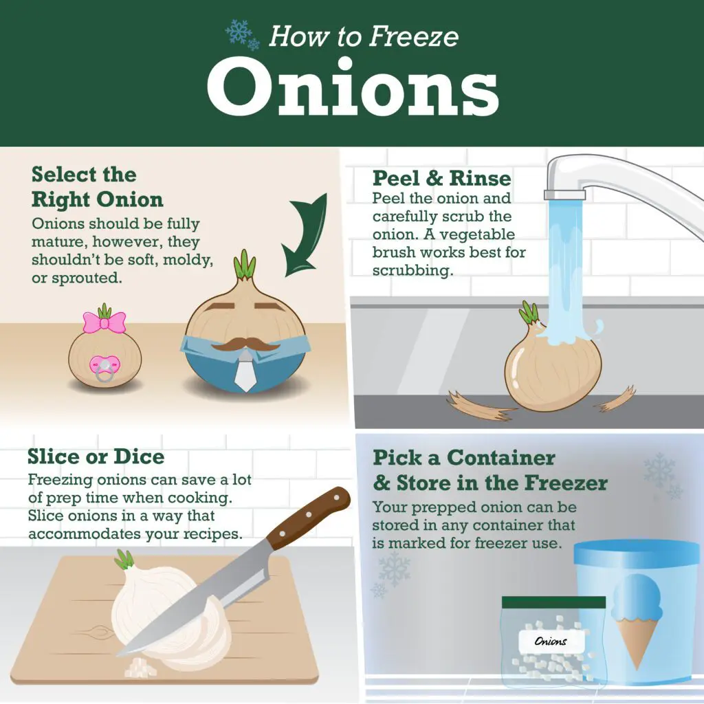 5 Easy Ways To Freeze Onions