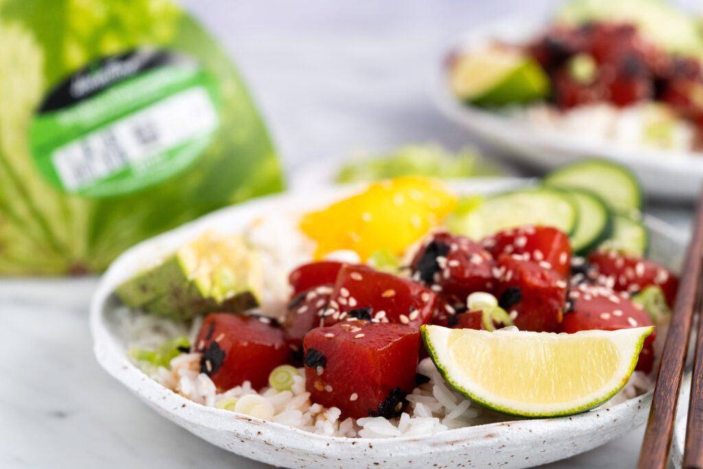 A Salad Bowl With Cherry Tomatoes